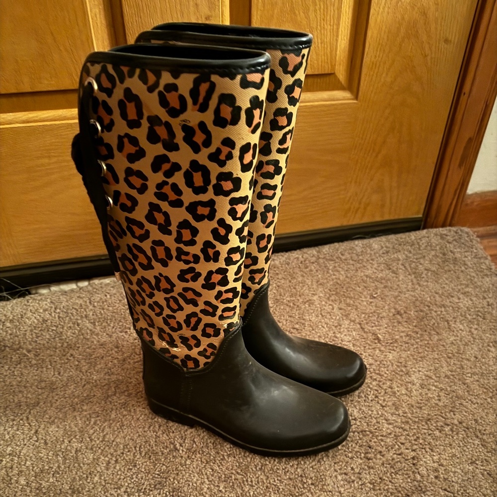 COACH rain boots